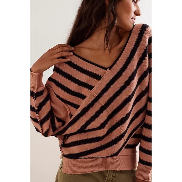 Free People Crossroads Pullover Sweater Size XL - Picture 1 of 5